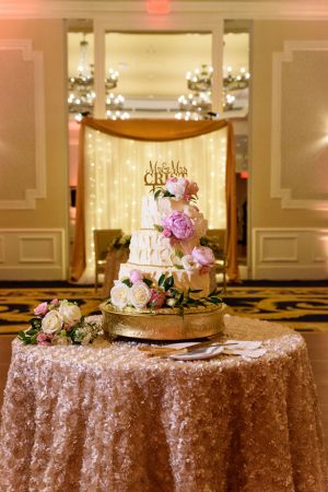 Gorgeous wedding cake table- Katie Whitcomb Photographers