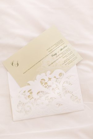 Lace Wedding Invitation - Facibeni Fotografia