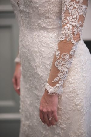 Lace bridal dress - Corner House Photography
