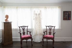 Lace wedding dress - Corner House Photography