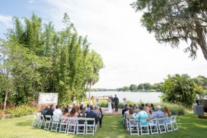 Outdoor wedding ceremony - Corner House Photography