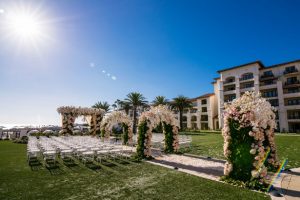 Outdoor wedding ceremony - Lin And Jirsa Photography