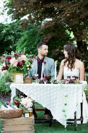 Wedding food - LLC Heather Mayer Photographers