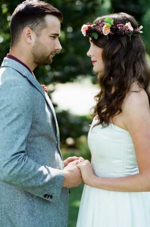 Romantic wedding picture - LLC Heather Mayer Photographers
