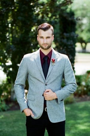 Stylish groom - LLC Heather Mayer Photographers