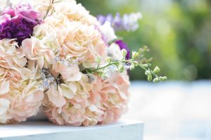 Wedding ceremony flowers - Corner House Photography