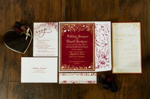 Wedding invitation suite - LLC Heather Mayer Photographers