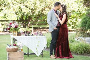 Wedding kiss - LLC Heather Mayer Photographers