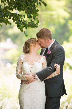 Wedding kiss - Corner House Photography