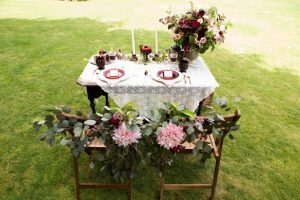 Wedding sweet heart table - LLC Heather Mayer Photographers