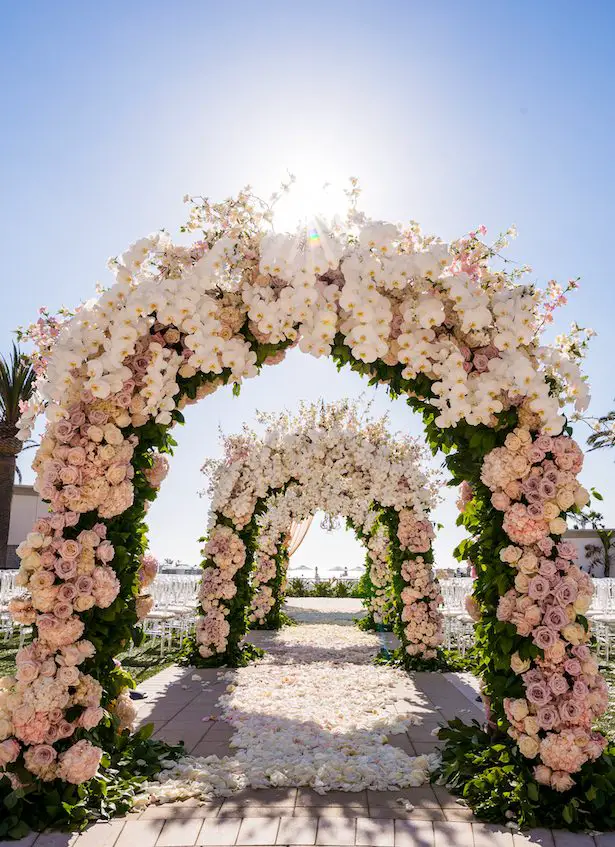 luxury Wedding arch - Lin And Jirsa Photography