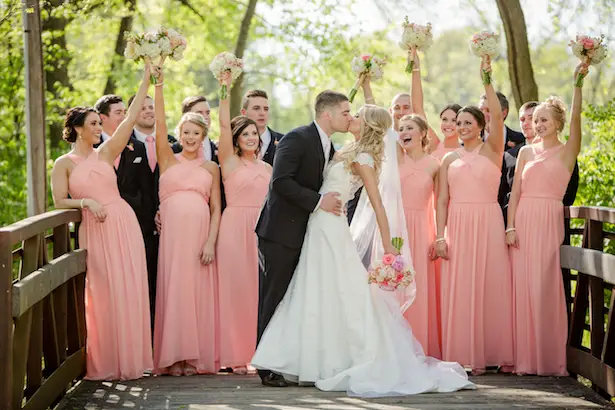 Beautiful wedding party picture - Freeland Photography