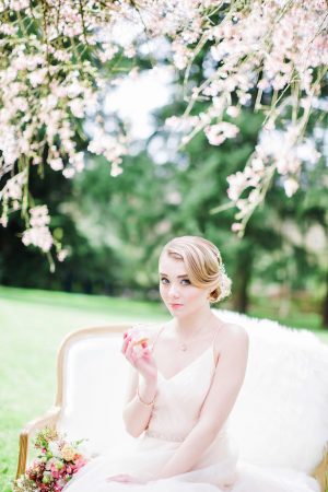Spring bridal portrait - Caroline Ross Photography