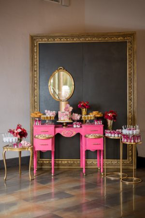 Bridal shower cake table - Cary Diaz Photography