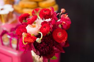 Bridal shower flowers - Cary Diaz Photography