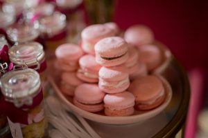 Bridal shower macroons - Cary Diaz Photography