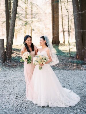 Maid of Honor and Bride - Hunter Photographic
