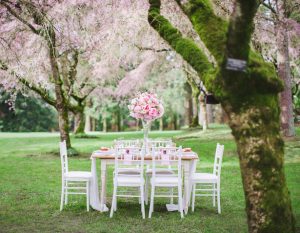 Cherry Blossom Spring Wedding Inspiration - Caroline Ross Photography
