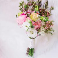 Summer wedding bouquet - Caroline Ross Photography