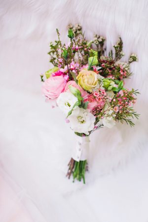 Summer wedding bouquet - Caroline Ross Photography
