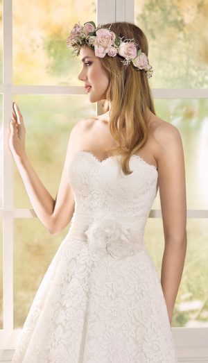 Lace ball gown Wedding Dress by Fara Sposa 2017 Bridal Collection