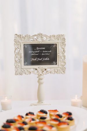 Wedding dessert table sign - Hunter Photographic