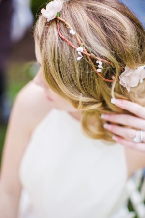 Wedding hairstyle - Caroline Ross Photography