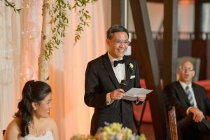 Wedding speech - Hunter Photographic