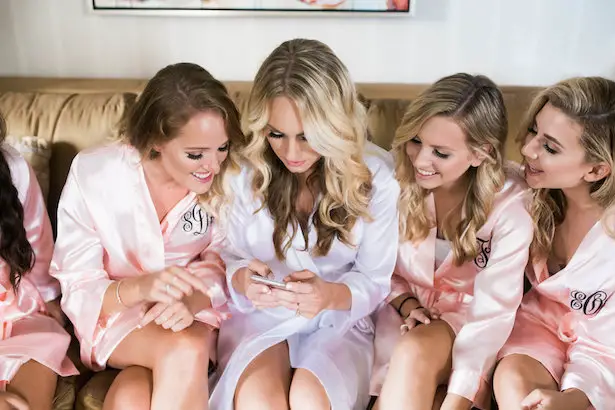 Bridesmaid robes - Style and Story Photography