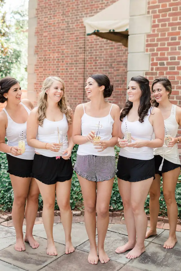 Bridal party getting ready - Alicia Lacey Photography