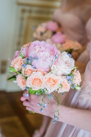Pink Wedding bouquet - Pierre Paris Photography