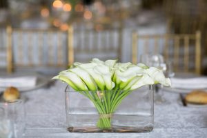 Calla lilies wedding centerpiece - Cody Raisig Photography