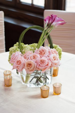 Floral wedding centerpiece - Ace Cuervo Photography