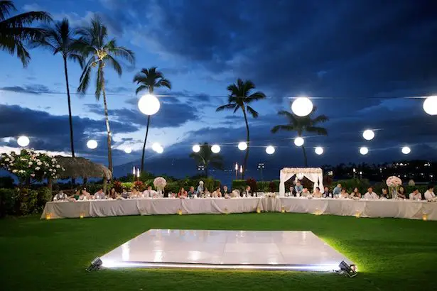 Outdoor wedding reception - Anna Kim Photography
