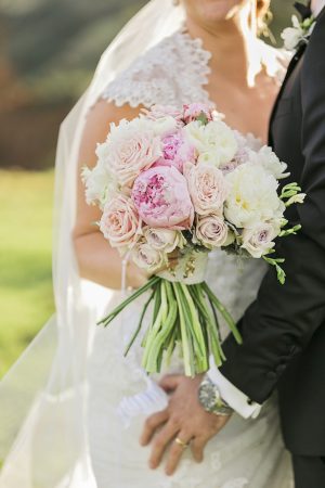 Pink bridal bouquet - Calli B Photography's