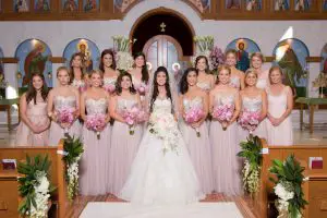 Pink bridesmaid dresses - Ace Cuervo Photography