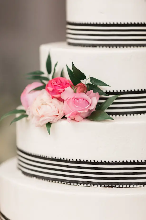Kate Spade Inspired Wedding Cake - Alicia Lacey Photography