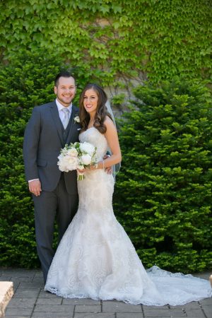 Sophisticated bride and groom - Erin Johnson Photography