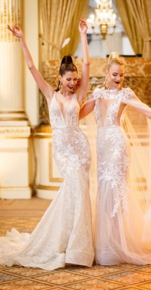 Wedding Dresses by BERTA Spring 2018 runway show