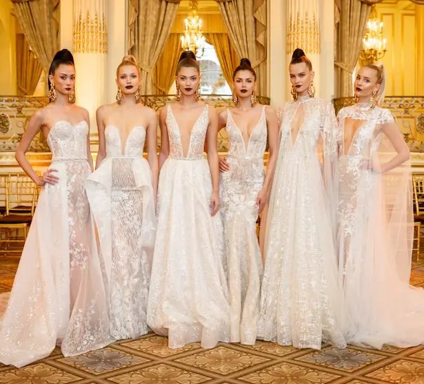 Wedding Dresses by BERTA Spring 2018 runway show Finally