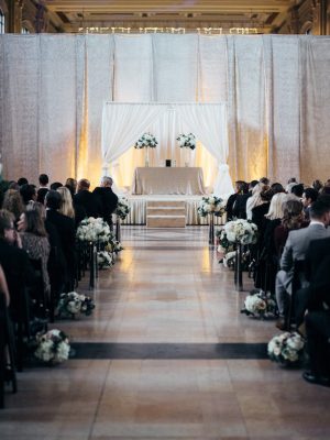 Wedding aisle decor - The WaldronPhotography
