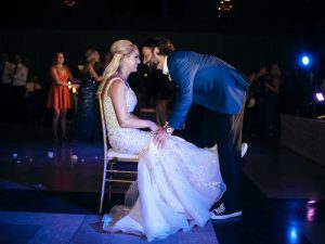 Wedding chair dance - The WaldronPhotography