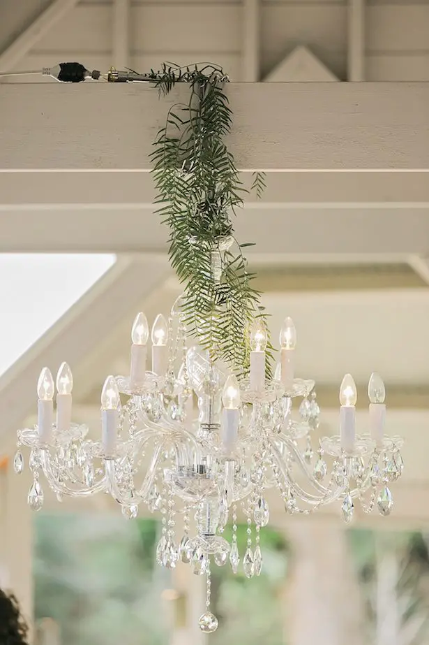 Wedding chandelier - Calli B Photography's