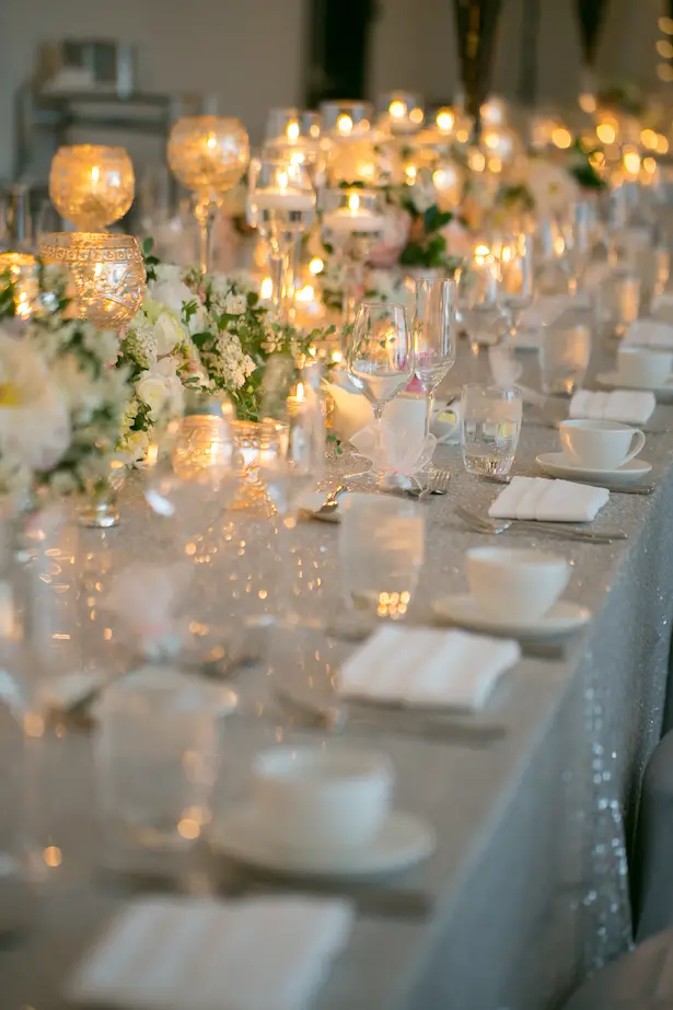 Long Wedding Table - Erin Johnson Photography