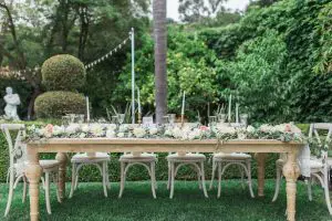 Wedding party table - Kiel Rucker Photography