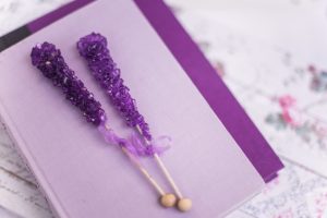 Wedding purple crystal candy - L'estelle Photography