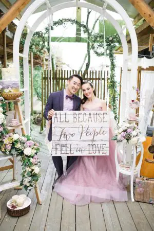 Wedding sign - L'estelle Photography