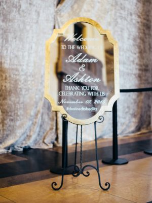 Wedding sign - The WaldronPhotography