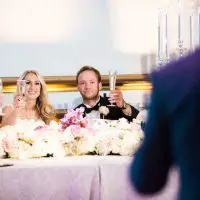 Wedding toast - Style and Story Photography
