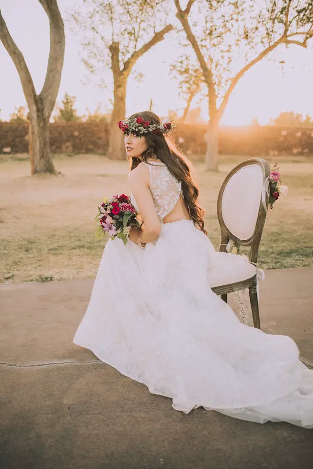 Bohemian bride - Cristina Navarro Photography